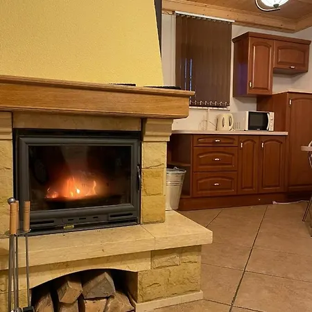 Nad Jeziorem-wodnik 1 بيت للعطل *